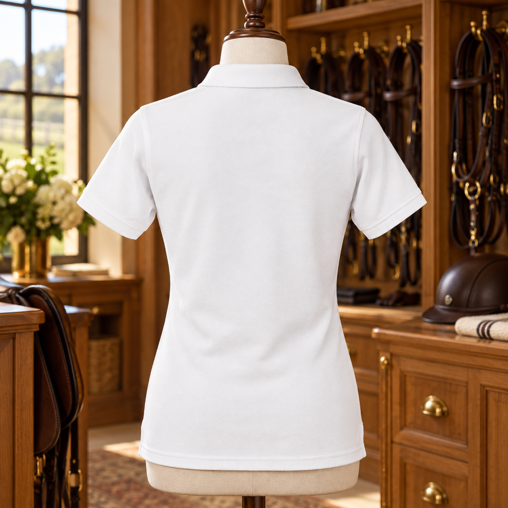 Spanish Oak Riding Boots Women's Embroidered Polo