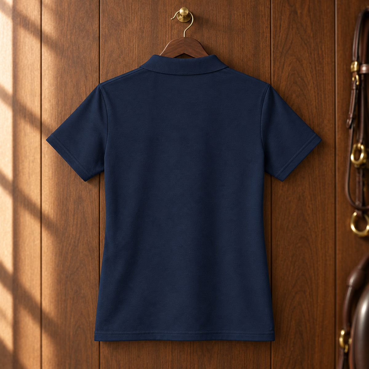 Spanish Oak Snaffle Bit Women's Embroidered Polo