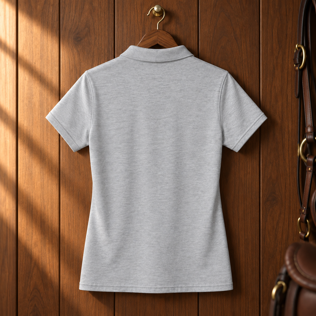 Spanish Oak Snaffle Bit Women's Embroidered Polo