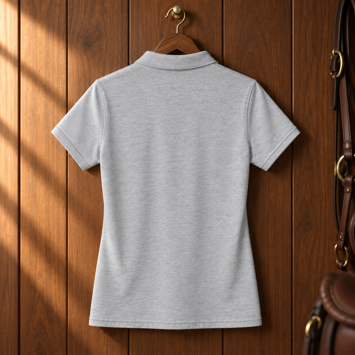 Spanish Oak Snaffle Bit Women's Embroidered Polo